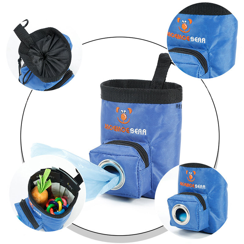 Pet Training Bag with Oxford Cloth and Treat Pouch