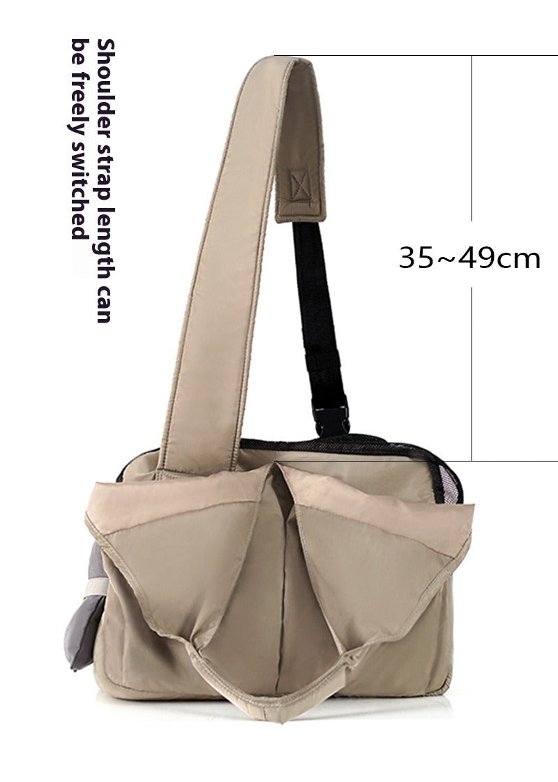 Portable Pet Summer Mesh Breathable Tote Bag