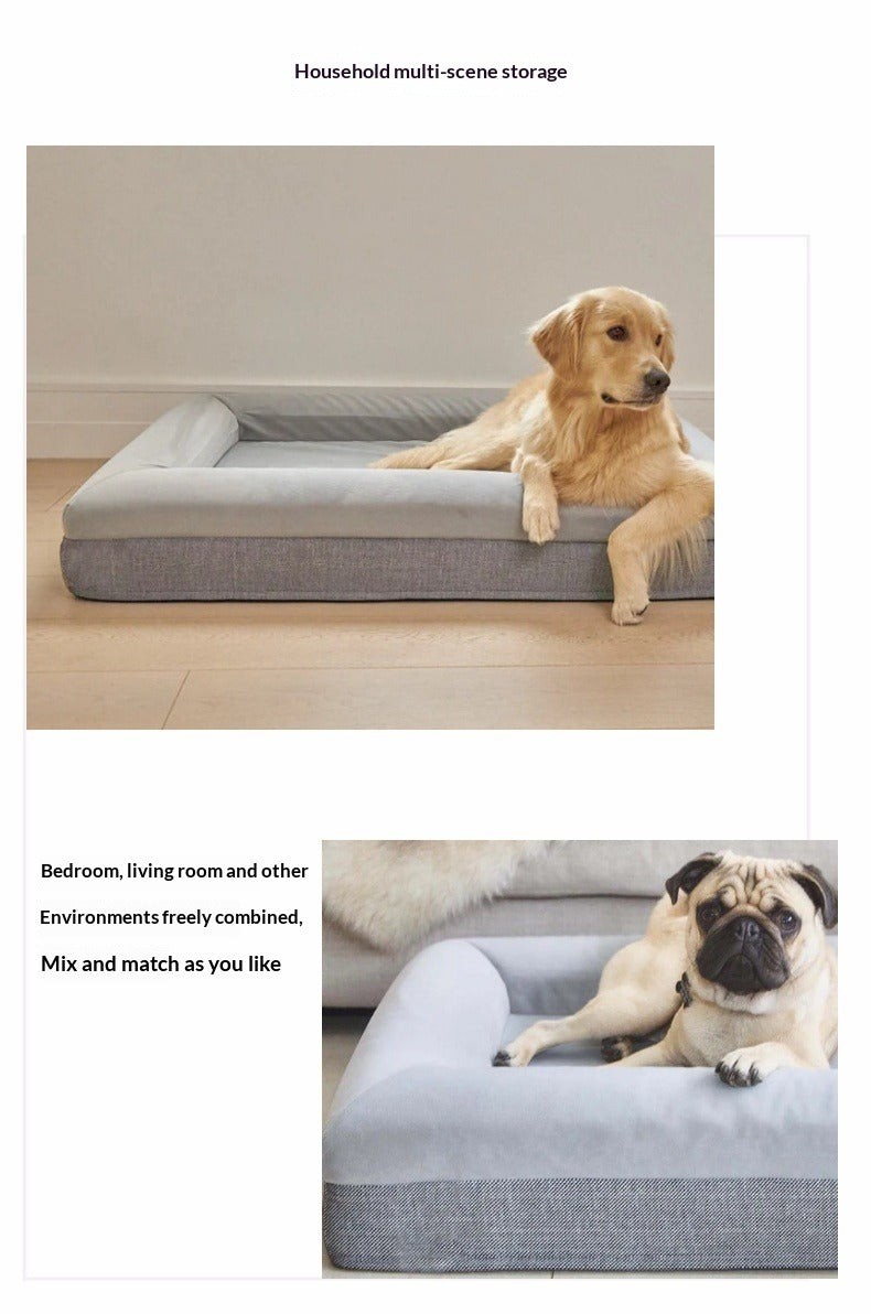 Rectangular Pet Sofa Bed for Dogs