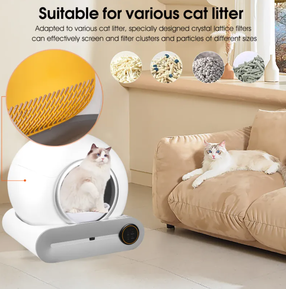 Smart Self-Cleaning Automatic Litter Box