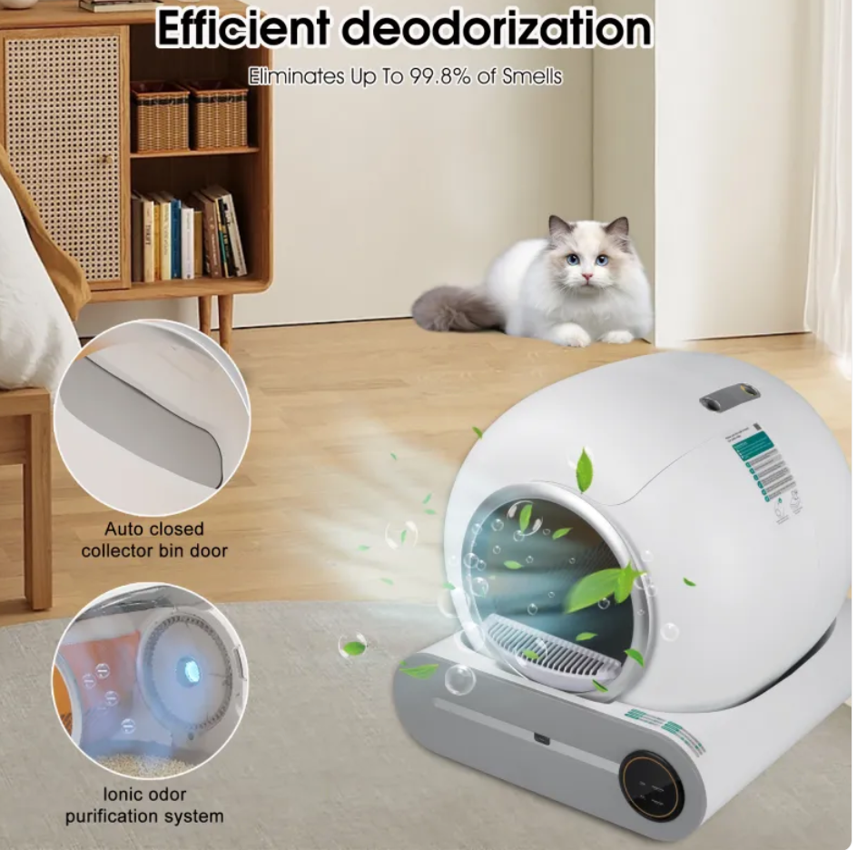 Smart Self-Cleaning Automatic Litter Box