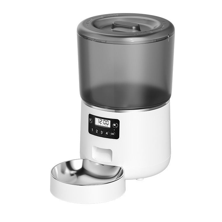 Automatic Cat Pet Feeder with Timer and Portion Control