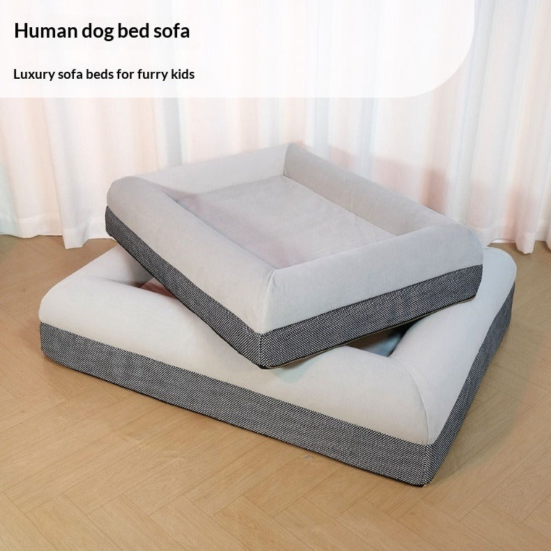 Rectangular Pet Sofa Bed for Dogs