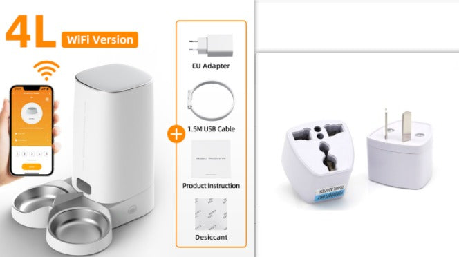 4L Automatic Pet Feeder Cat Food Dispenser