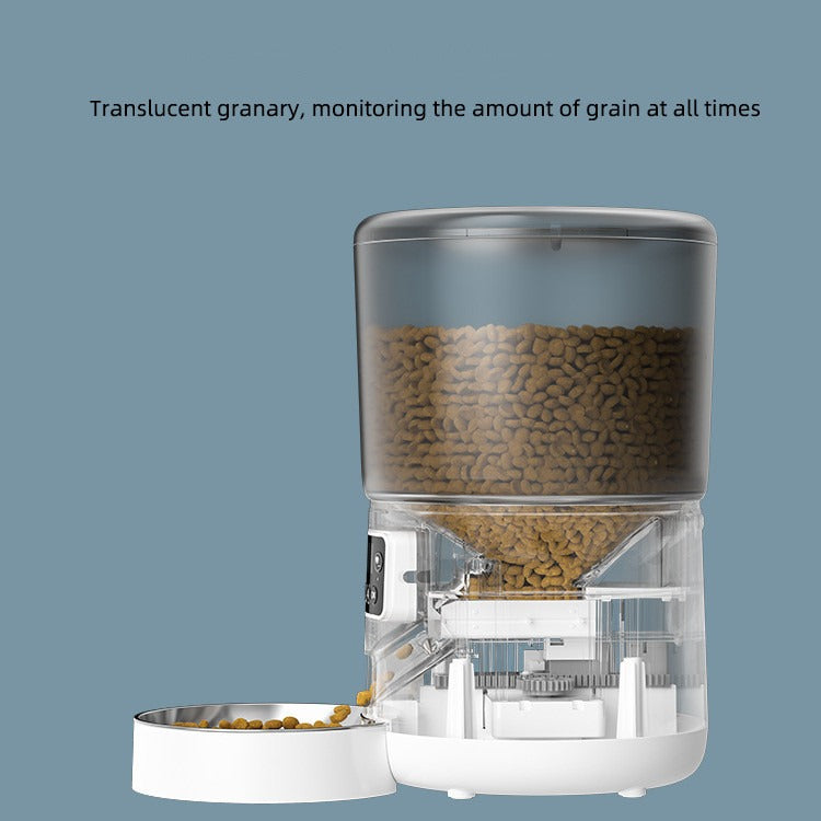 Automatic Cat Pet Feeder with Timer and Portion Control