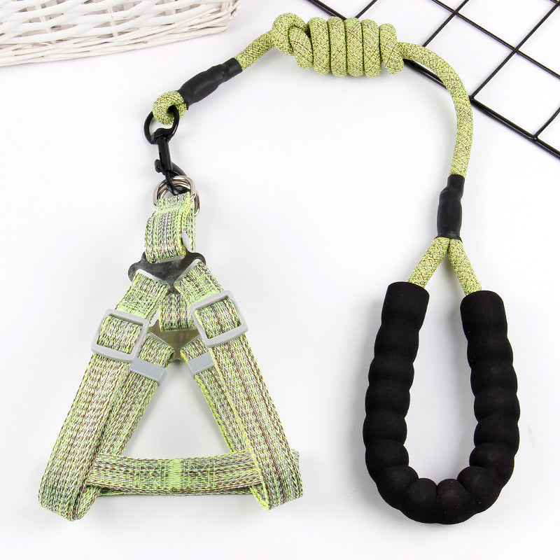 Pet Chest Harness with Lead Rope