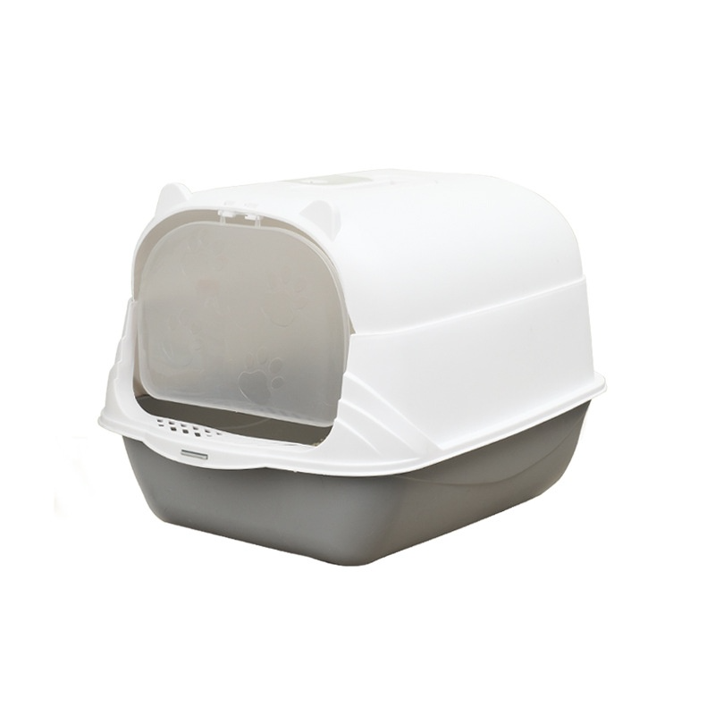 Large Enclosed Cat Litter Box