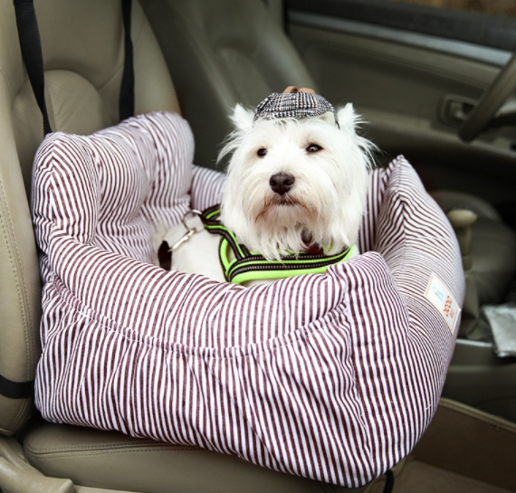 Travel Car Cushion for Small to Medium Dogs