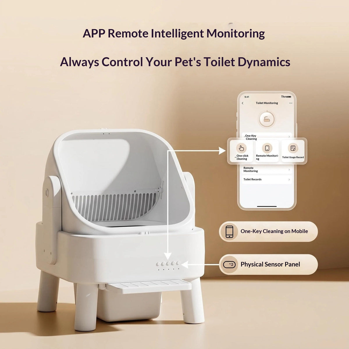 Automatic Smart Cat Litter Box