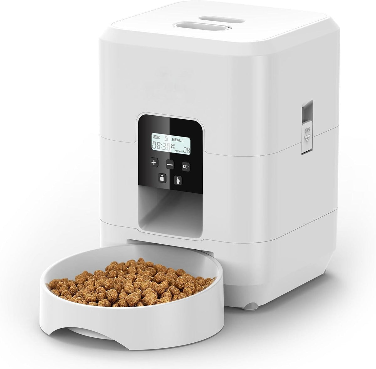 Pet Feeder with Timer and Wi-Fi App