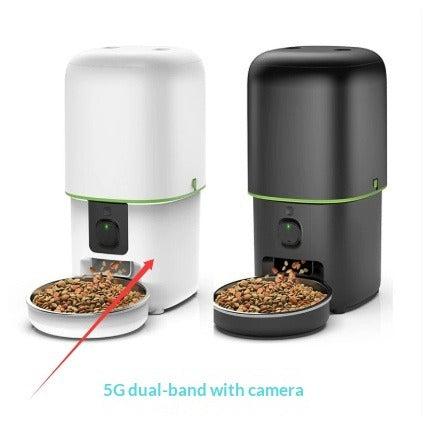 Automatic Pet Feeder with Remote Video Control