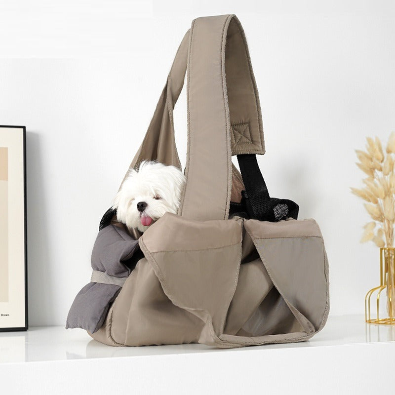 Portable Pet Summer Mesh Breathable Tote Bag