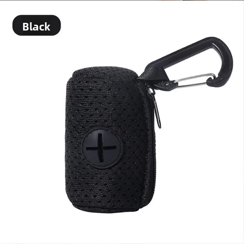 Dog Poop Bag Dispenser Hangingable Dog Poop Bag Holder Poo Bags Dispenser for Dogs Walking Garbage Bags Dispensers Pet Supplies