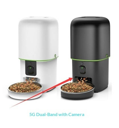 Automatic Pet Feeder with Remote Video Control