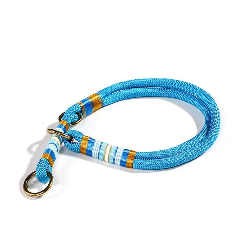 Anti-Breaking Loose Collar with Dog Hand Rope