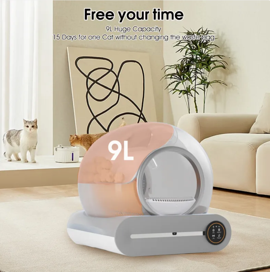 Smart Self-Cleaning Automatic Litter Box