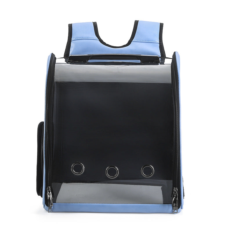Transparent Foldable Pet Backpack for Cats and Dogs