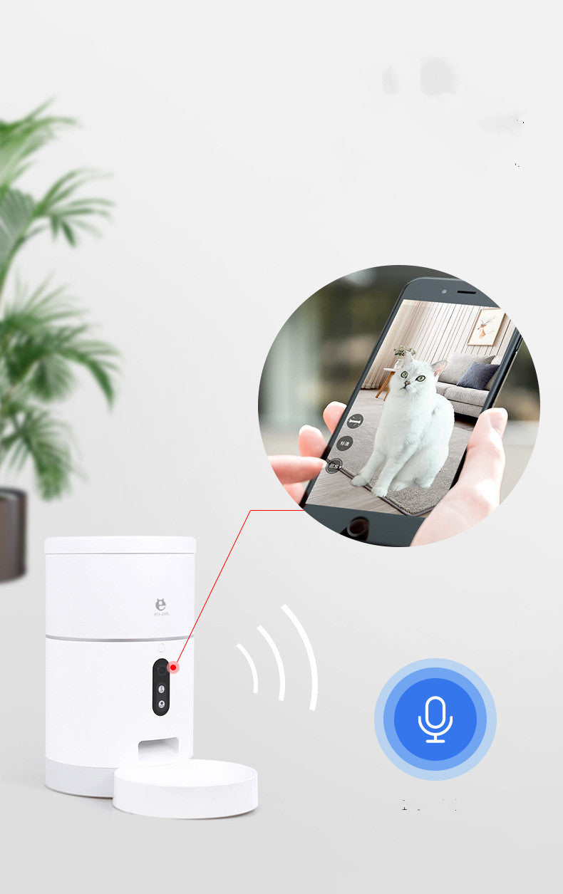Smart Wifi Video Pet Automatic Feeder with Timer