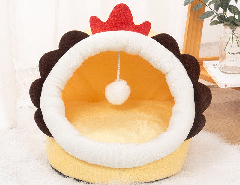 Winter Closed Cushion for Small Dogs to Stay Warm
